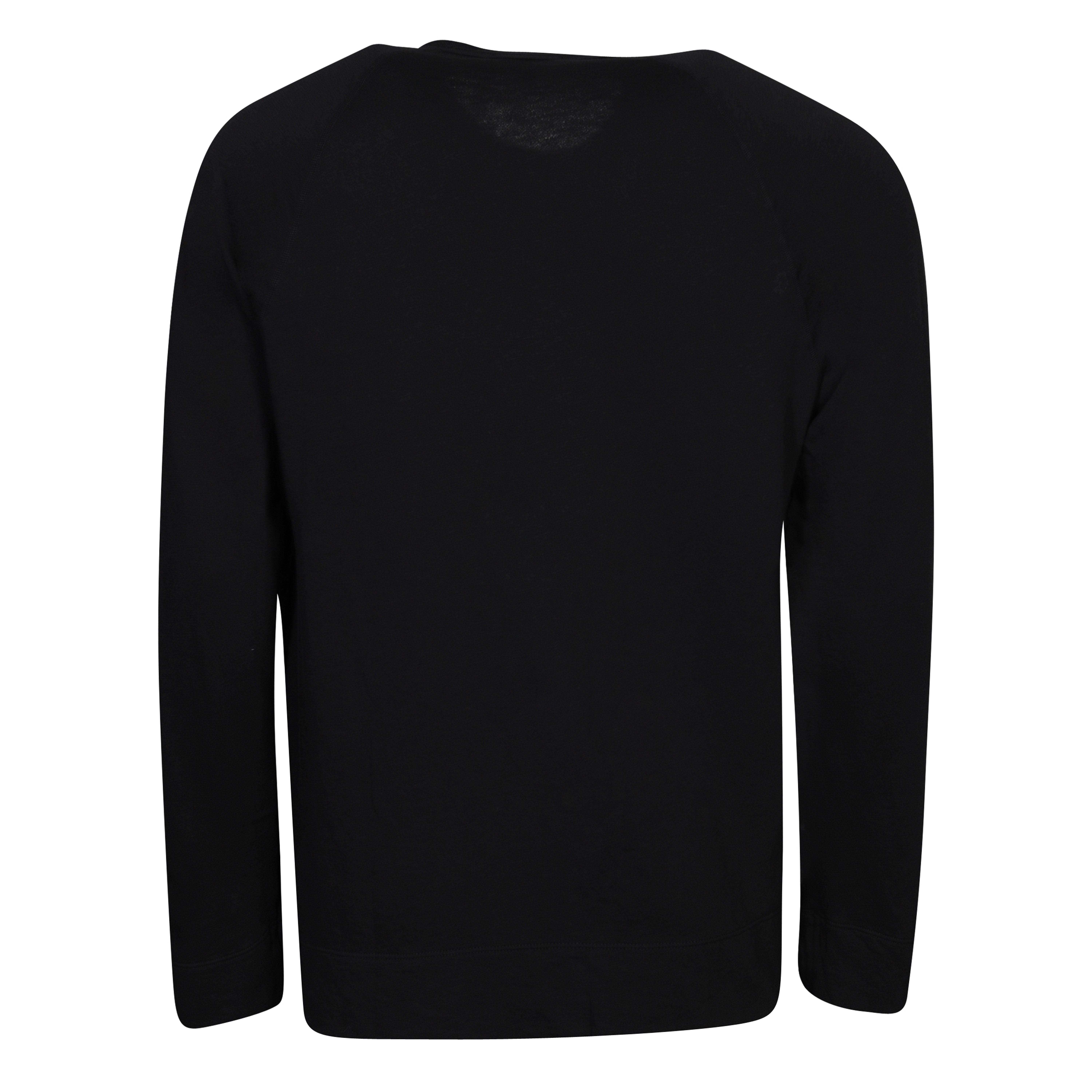 James Perse Vintage Cotton Raglan Sweater in Black 1/S