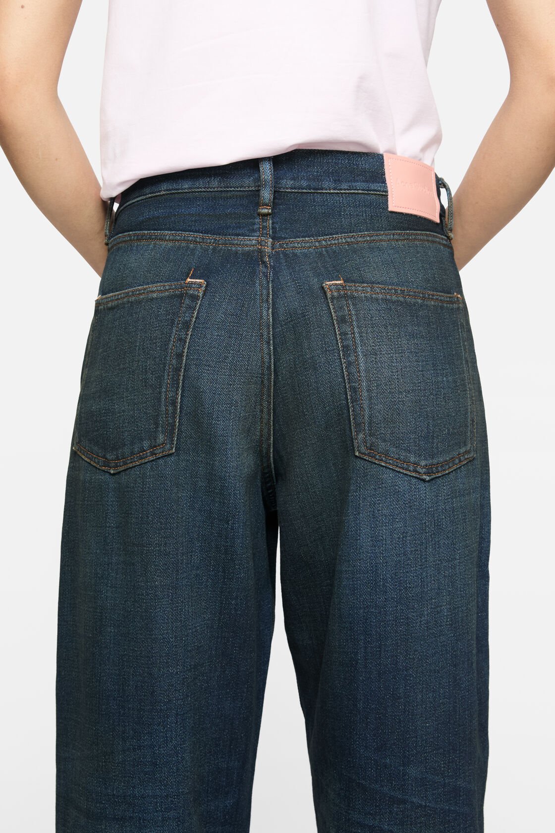 ACNE STUDIOS 1981 U Yoyogi Jeans in Dark Blue