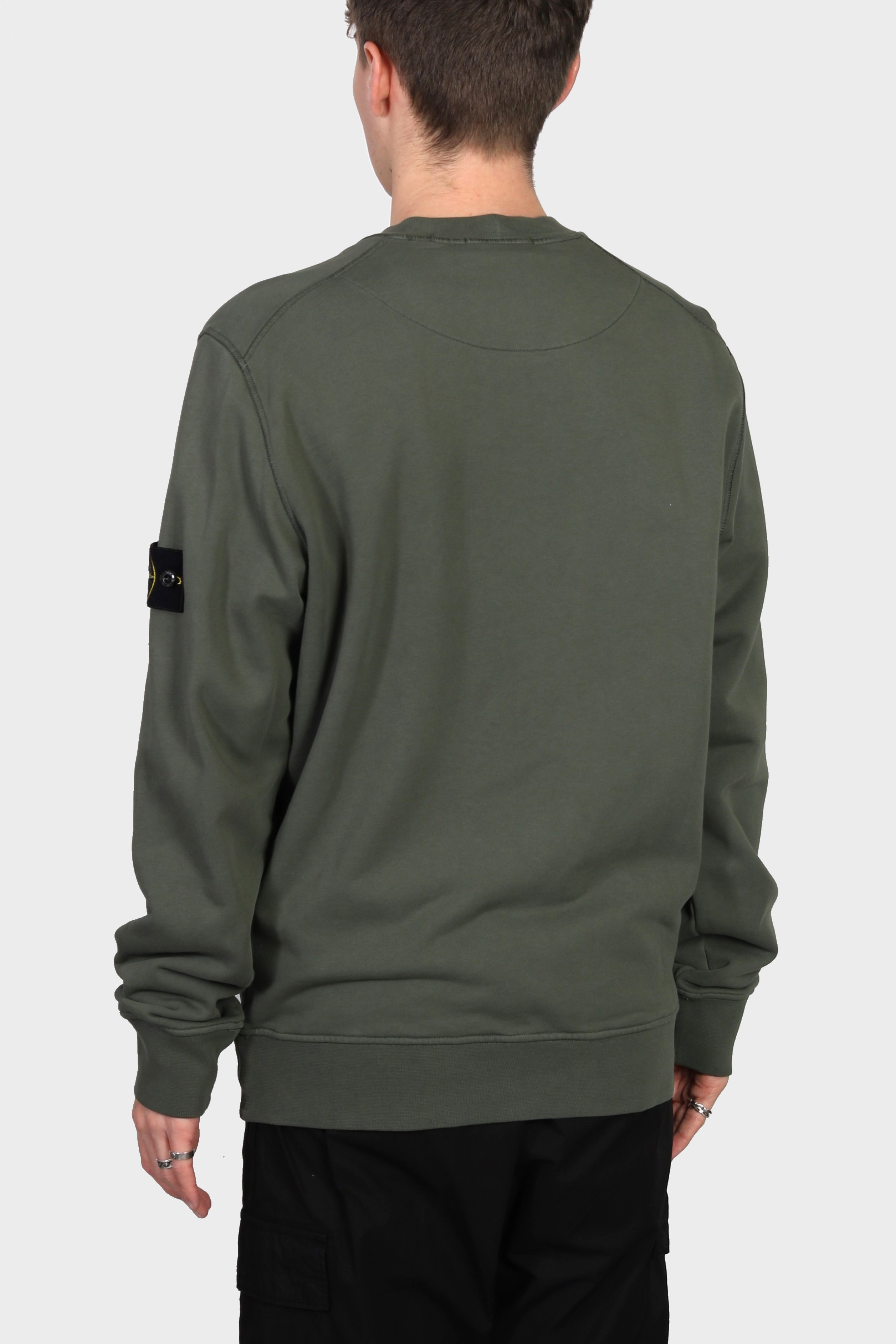 STONE ISLAND Sweatshirt in Green 2XL