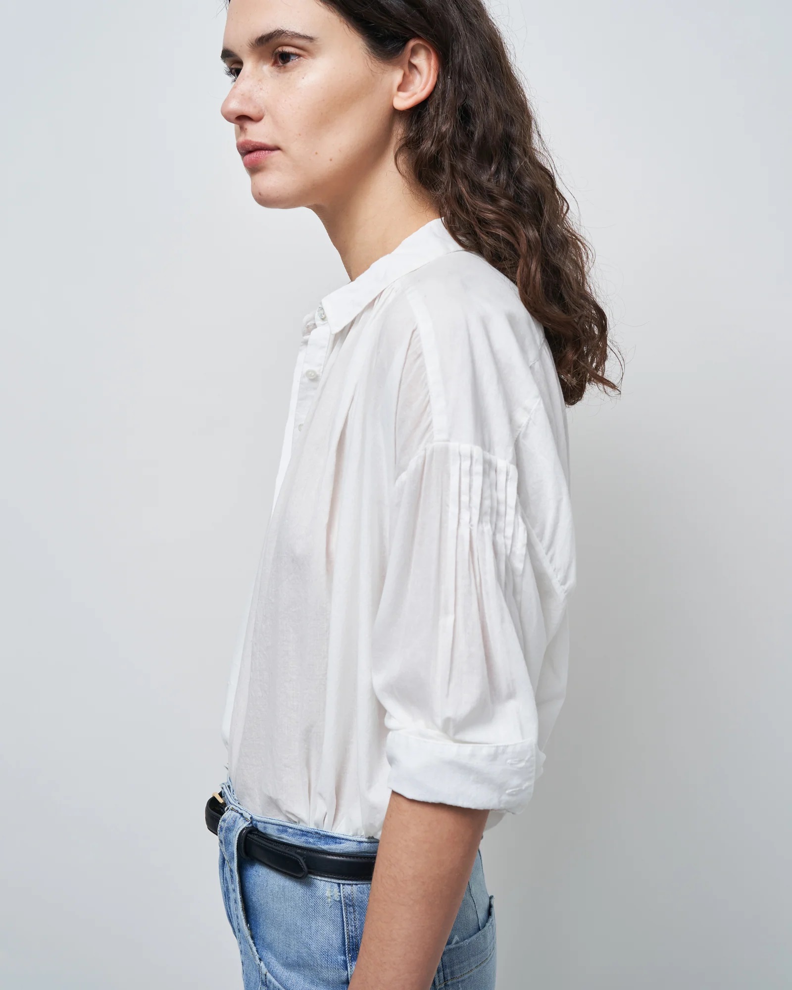 NILI LOTAN Miles Blouse in Ivory