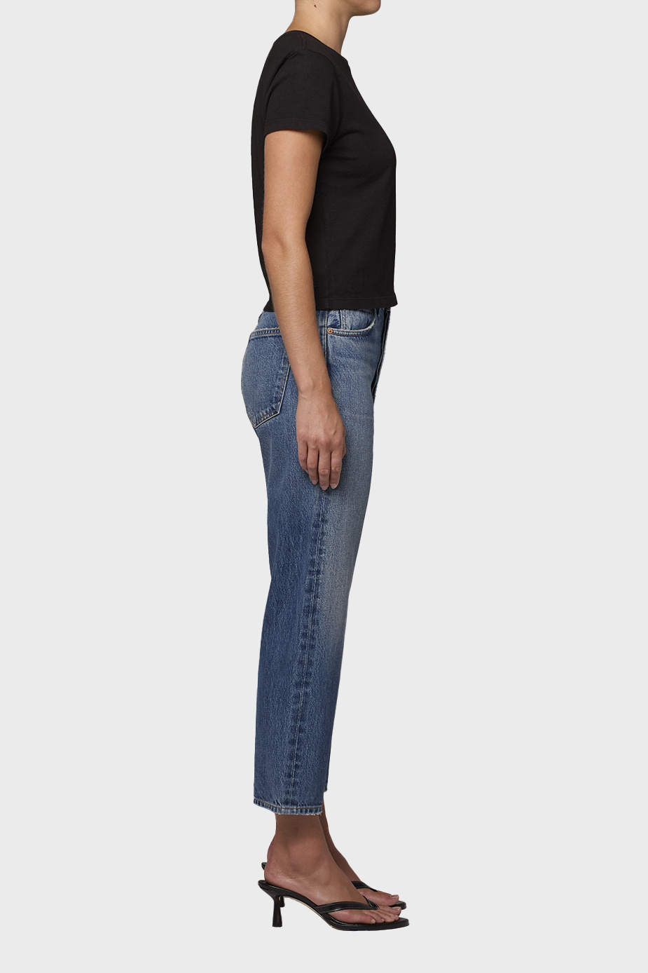 AGOLDE 90's Crop Jeans in Bounty