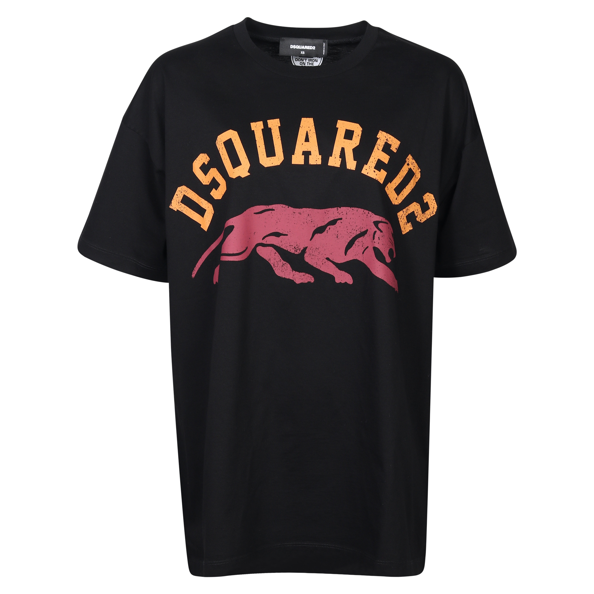 Dsquared T-Shirt Black Printed XS