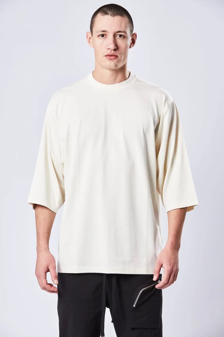 THOM KROM Oversize T-Shirt in Bone XXL