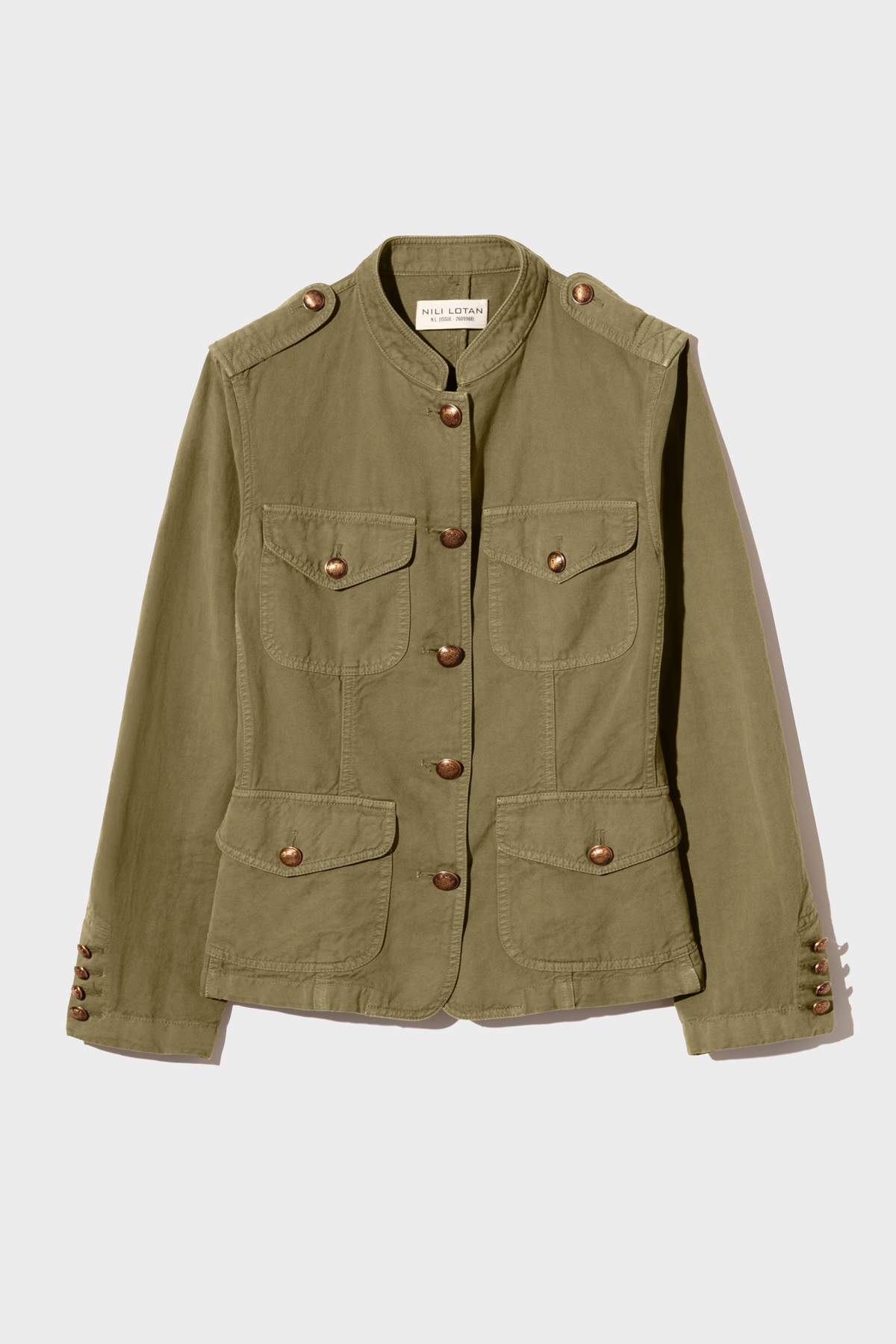 NILI LOTAN Fieldjacket in Olive Green