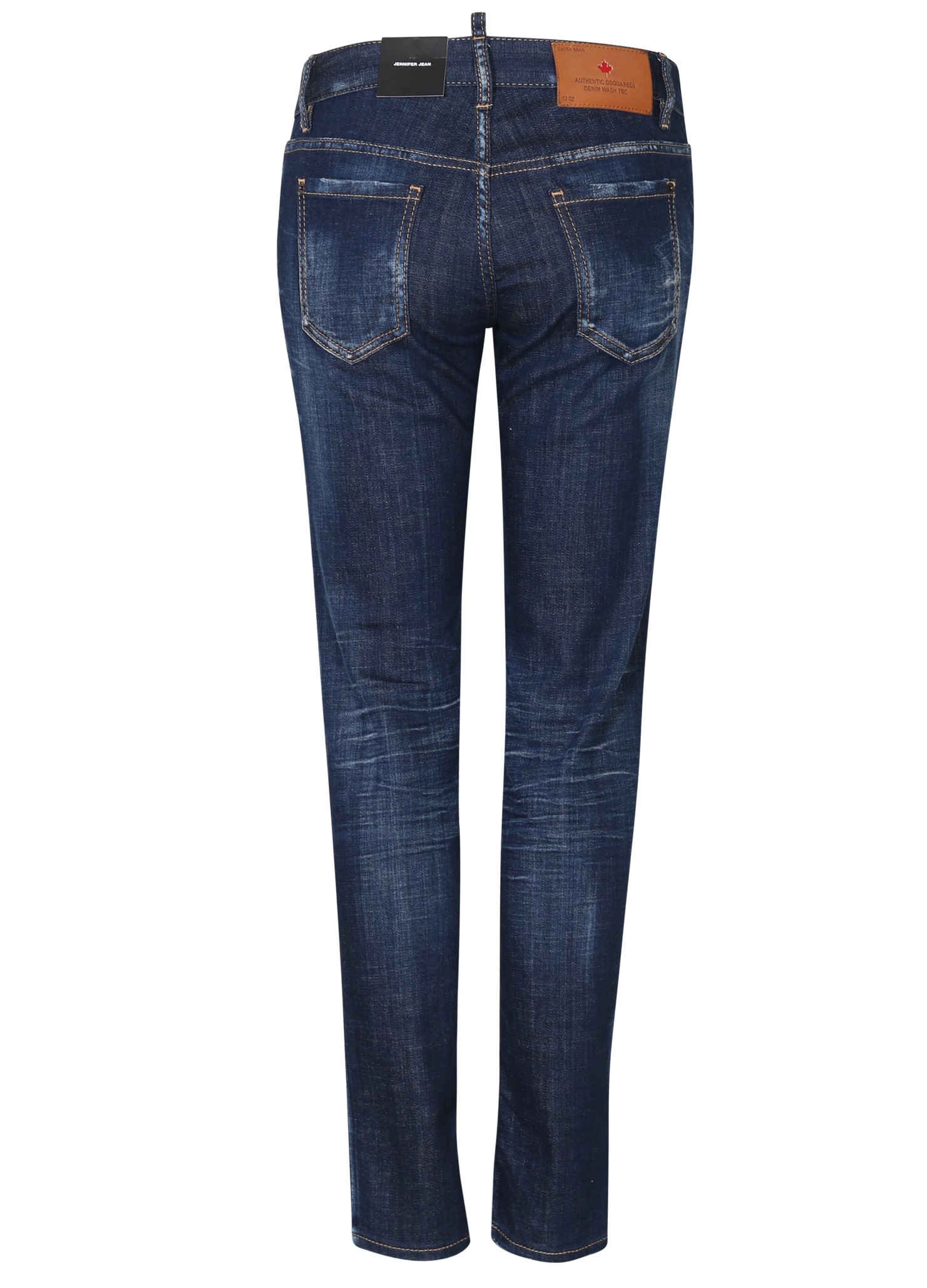 DSQUARED2 Jennifer Jeans in Washed Dark Blue