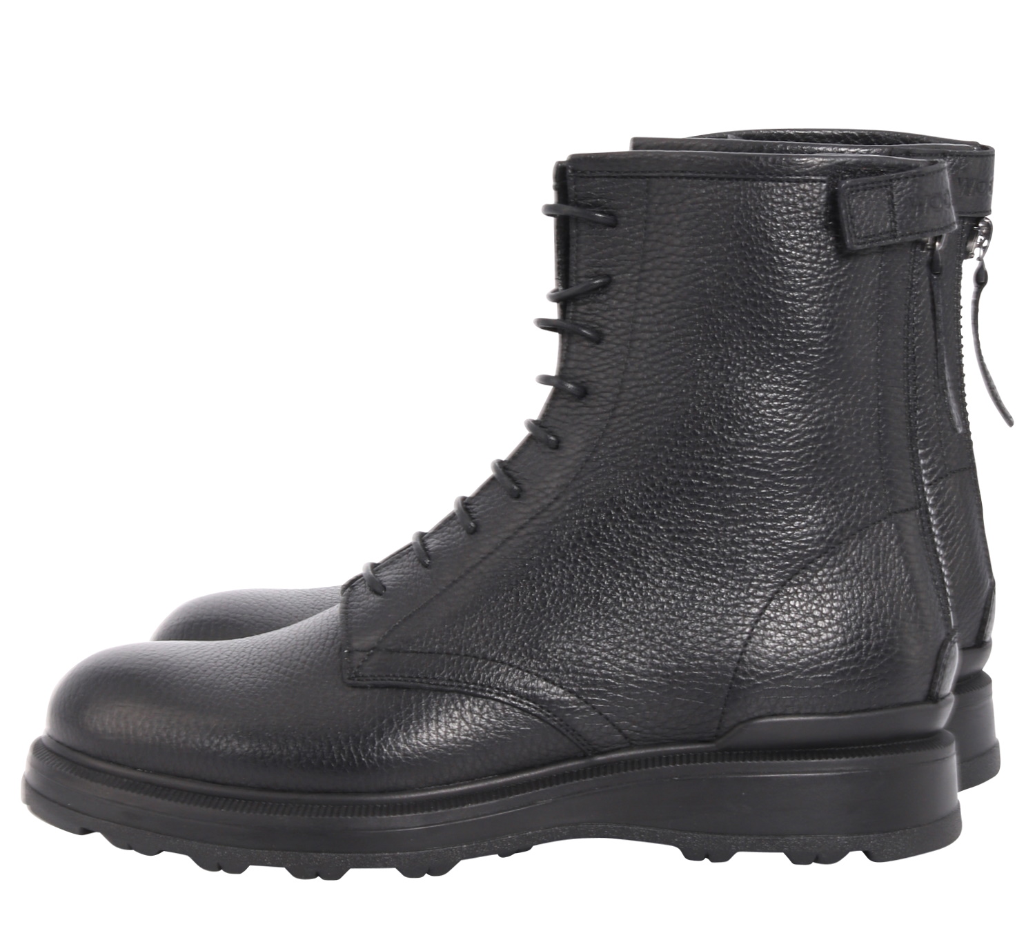 Woolrich Combat Boots Blubber Black