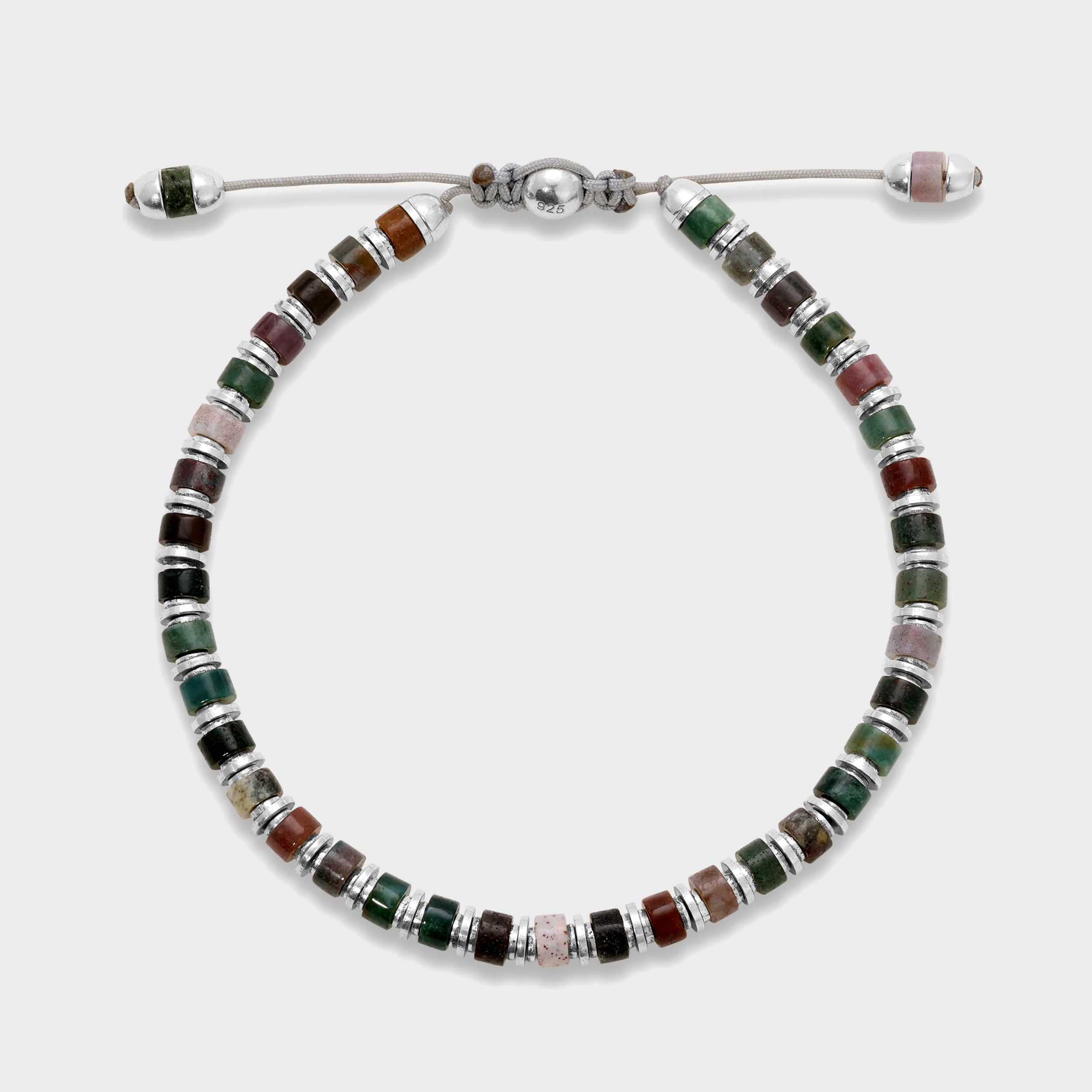 MAOR Sapet Bracelet Indian Agate Gemstone