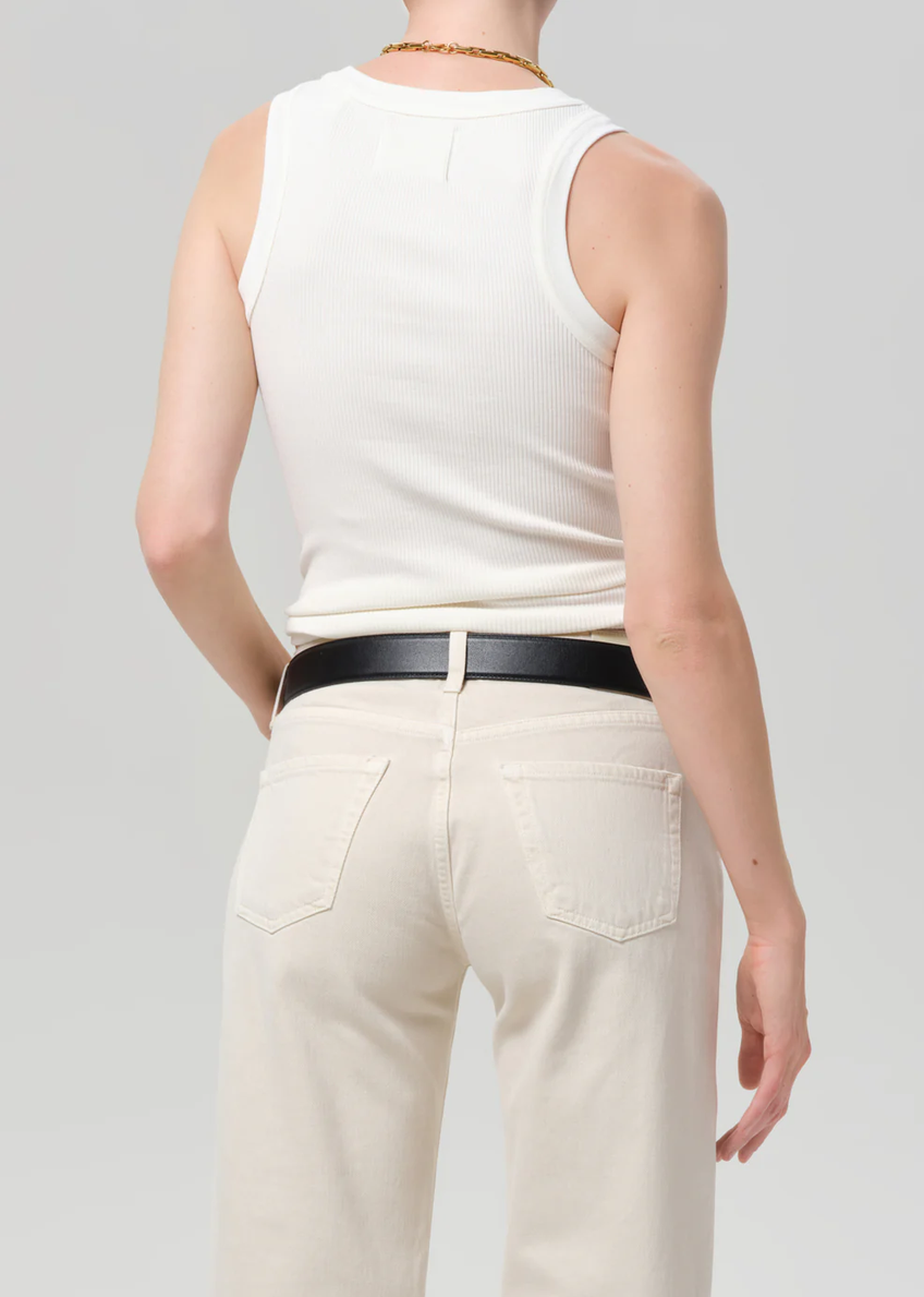 CITIZENS OF HUMANITY Isabel Tank Top in White