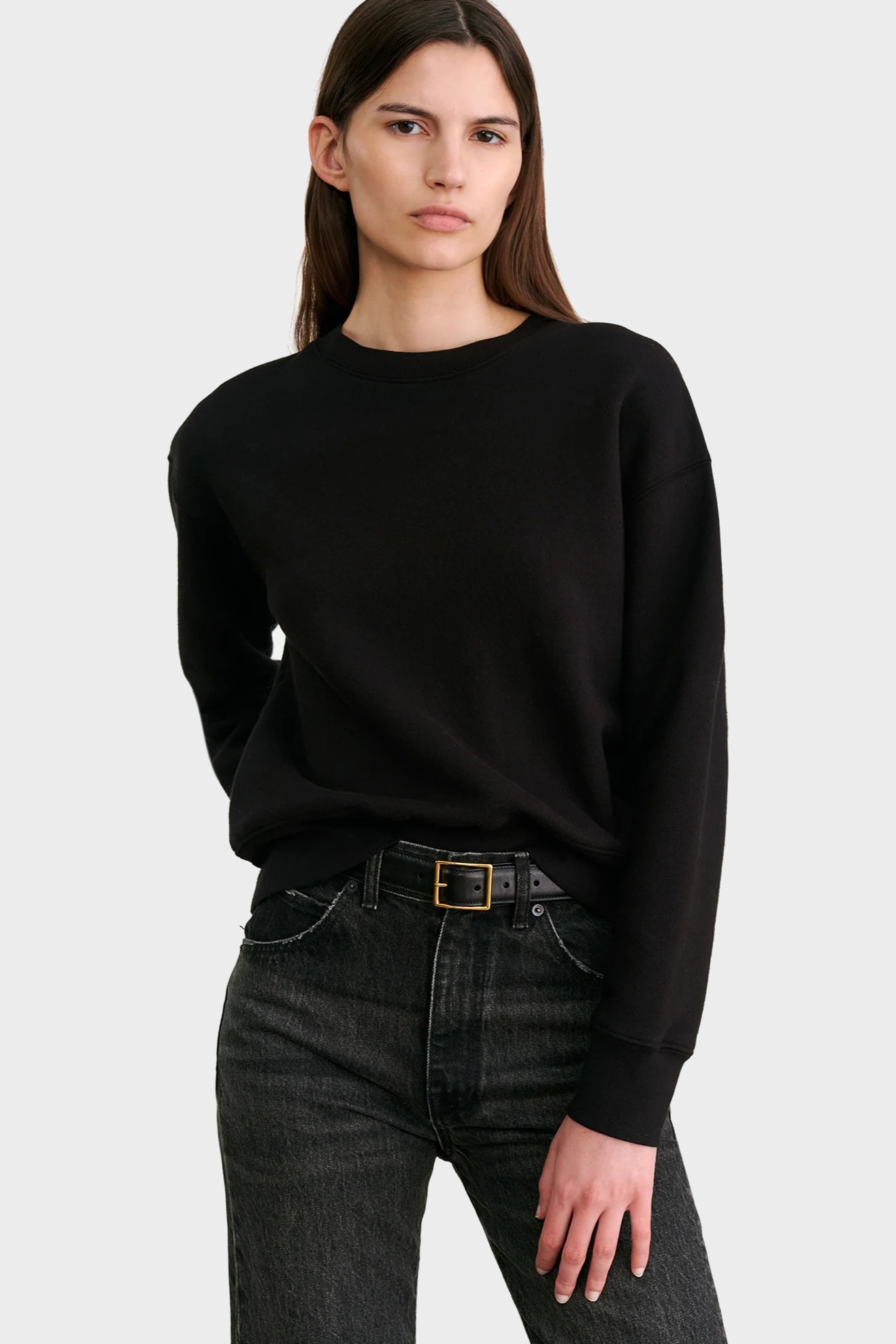 NILI LOTAN Gortana Sweatshirt in Black