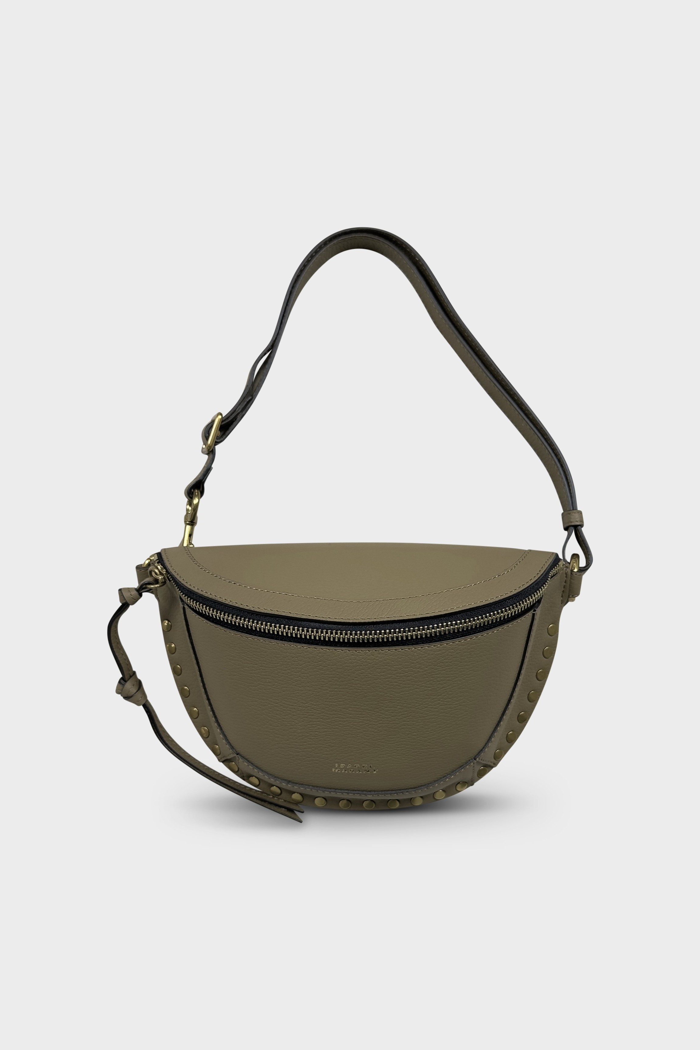 ISABEL MARANT Skano Fannypack in Khaki with Studs