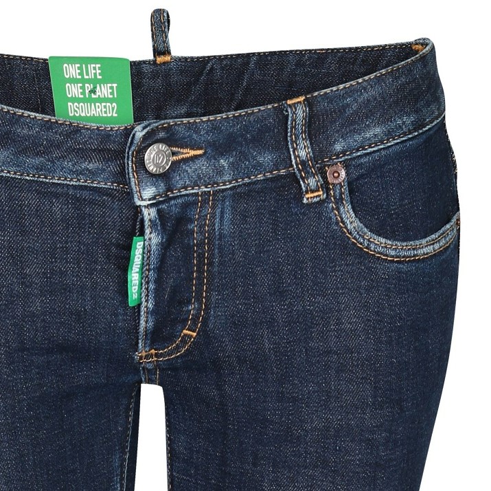 DSQUARED2 Green Label Jennifer Jeans in Dark Blue