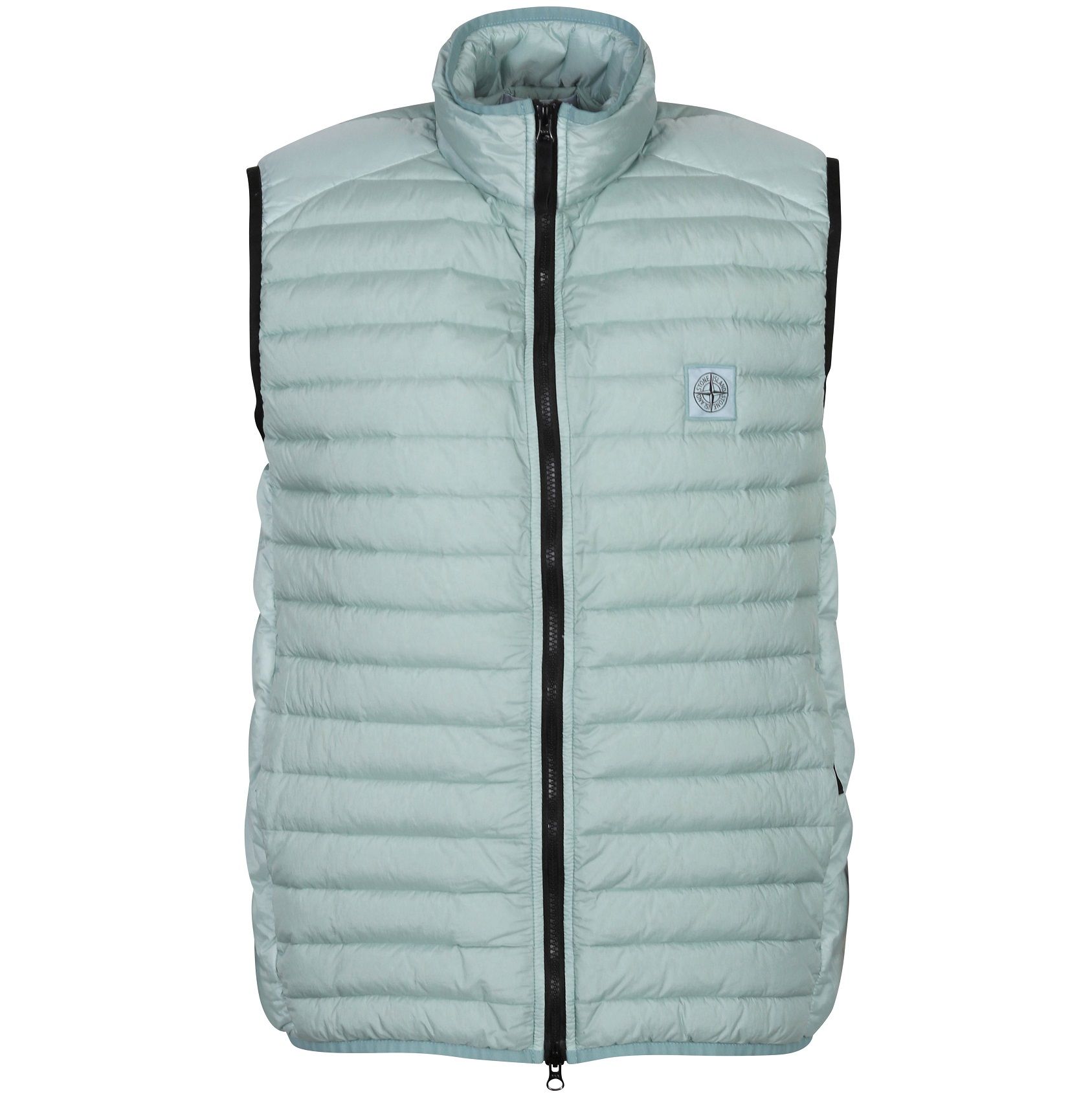 Stone Island Real Down Vest in Light Blue XL